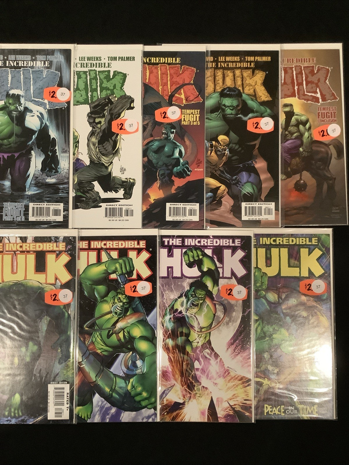 Incredible Hulk #71-91 Comic Lot, Marvel Comics, Daniel Way, 2004