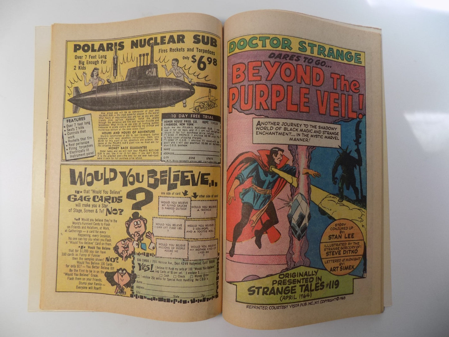 Marvel Collectors' Item Classics #9 Very Fine June 1967