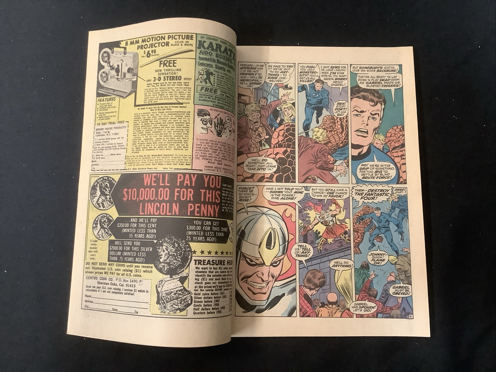 Fantastic Four #121 (1972) VF+ (8.5) Stan Lee/John Buscema, Death Of Air-Walker