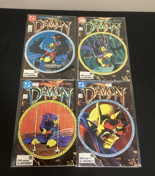 The Demon (Vol.2) #1-4 Complete Comic Min-series, DC Comics, Matt Wagner, 1986