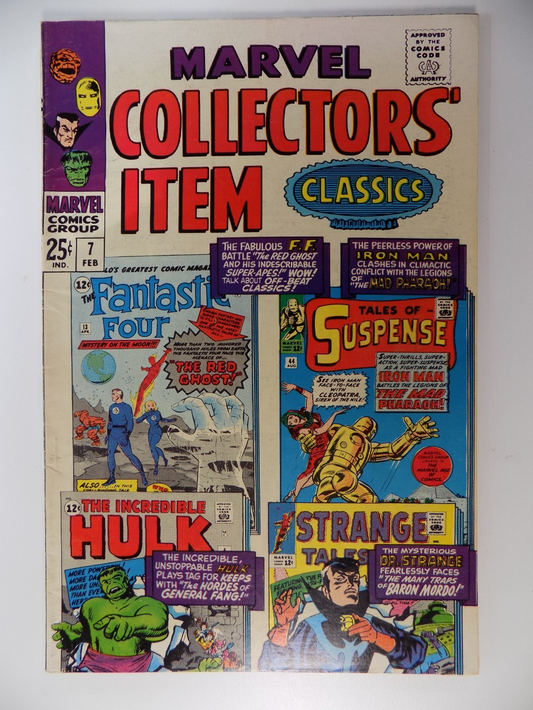 Marvel Collectors' Item Classics #7 Very Fine- February 1967