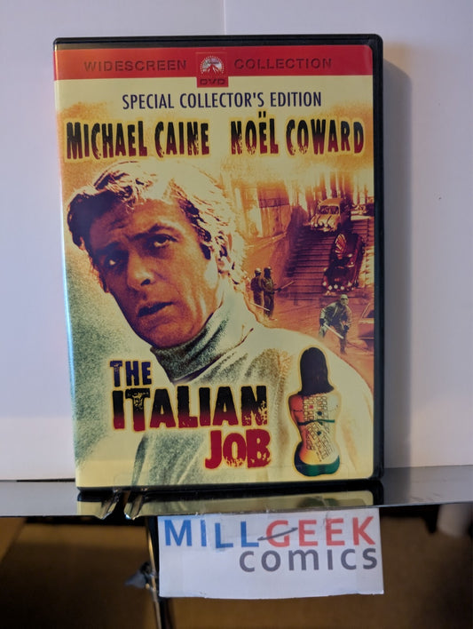 The Italian Job, Michael Caine (DVD 1969) Like New-JD