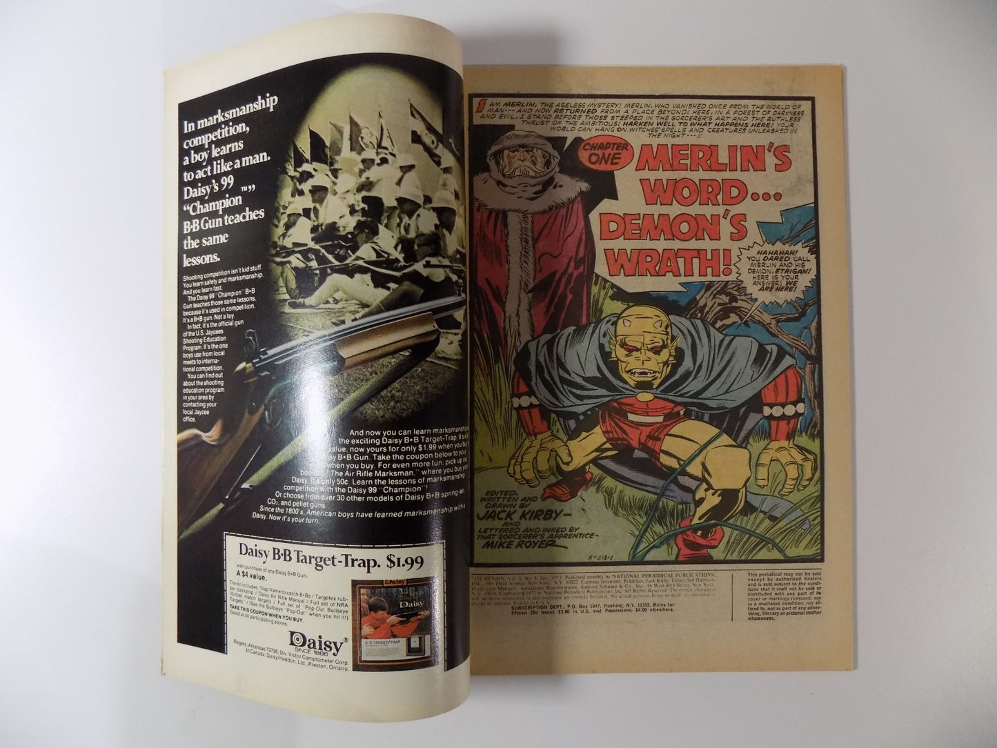Demon #5 DC Comic Very Fine January 1973