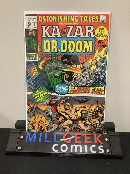 Astonishing Tales #3 (Marvel Comics December 1970) VF/NM (9.0) 1st App Zaladane