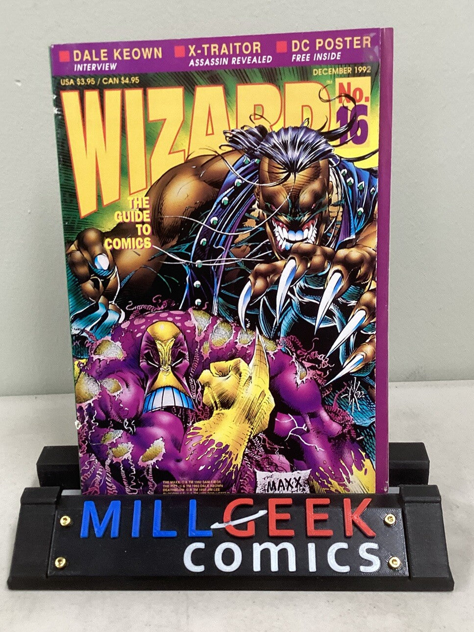 Wizard Magazine 16 W/poster