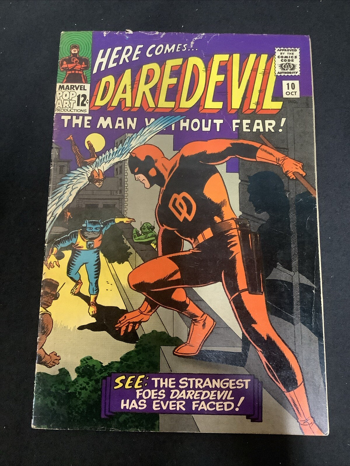 Daredevil #10 (1965) VG/F (5.0) Stan Lee/Wally Wood, 1st App Ani-Men (Group)