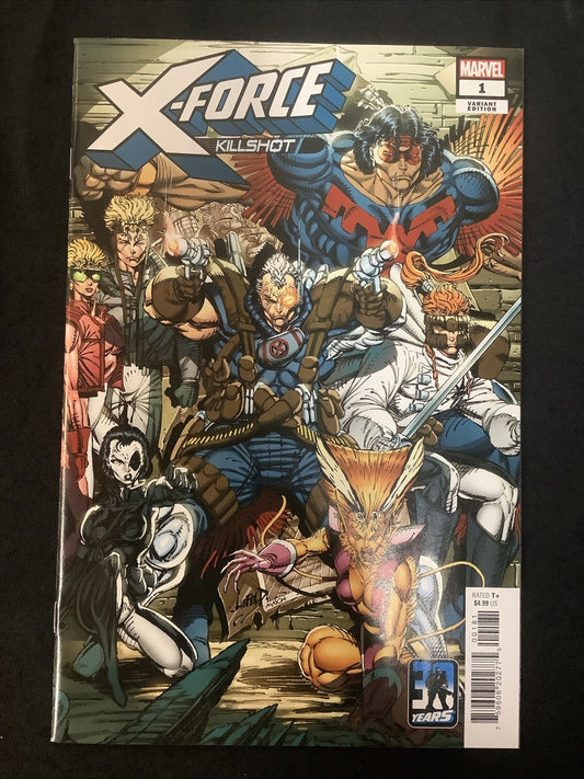 X-Force: Killshot #1 (Marvel) Rob Liefeld “Hidden Gem” 1:100 Variant Cover