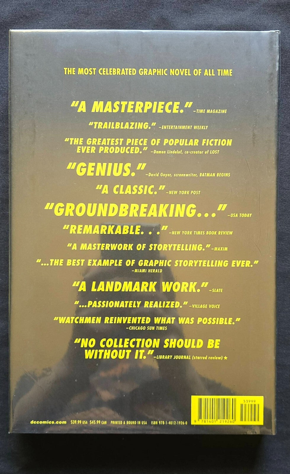 Watchmen By Alan Moore & Dave Gibbons (SEALED HC) JD