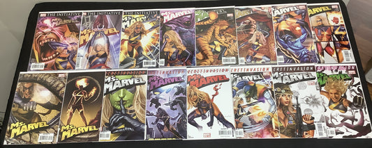 Ms. Marvel #1-44 + Annual #1 + Giant-Size #1 Comic Lot, Marvel, 1st Chewie(Cat)