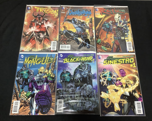 DC Villain Month Comic Lot, DC Comics, Teen Titans, Green Lantern, November 2013