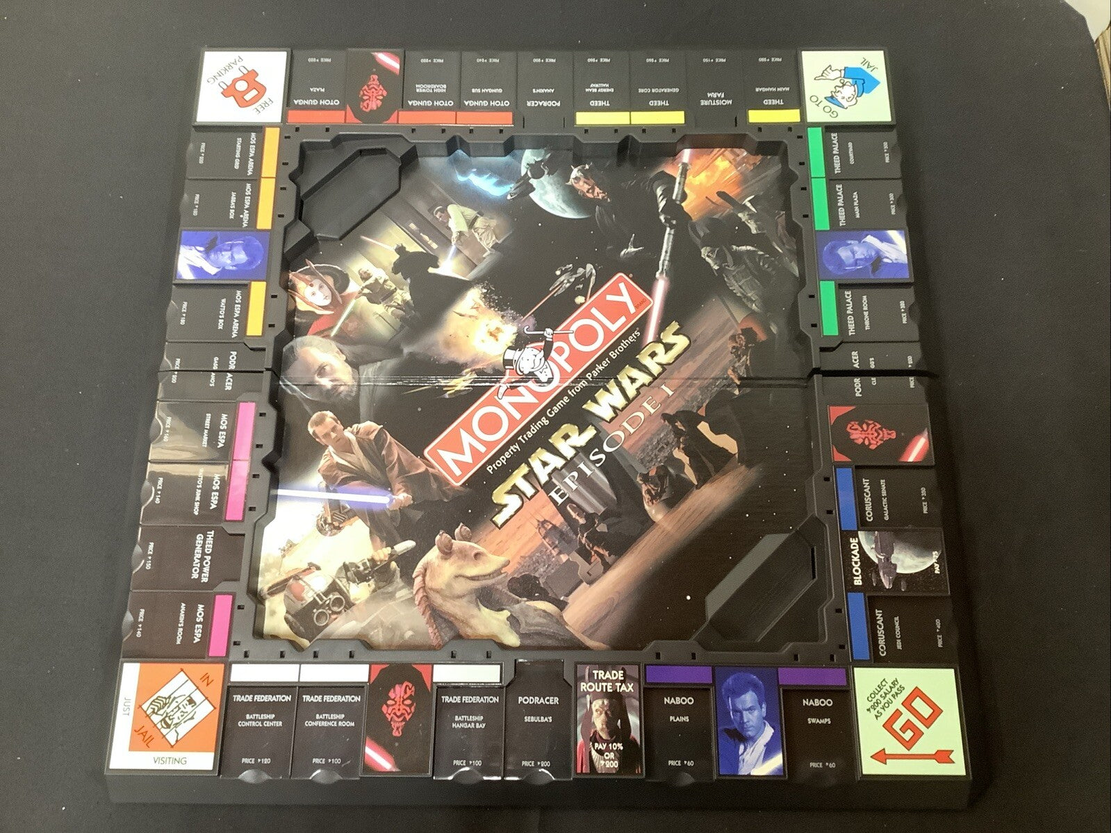 Star Wars Monopoly Episode 1 Edition  1999 by Parker Brothers, Complete