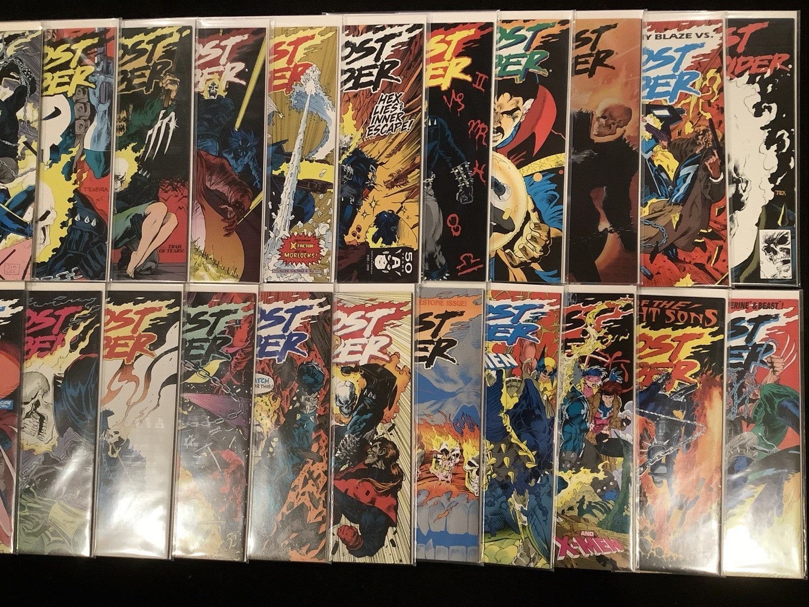 Ghost Rider #1-29 + #15 Gold Variant Comic Lot, Marvel Comics, 1st Midnight Sons