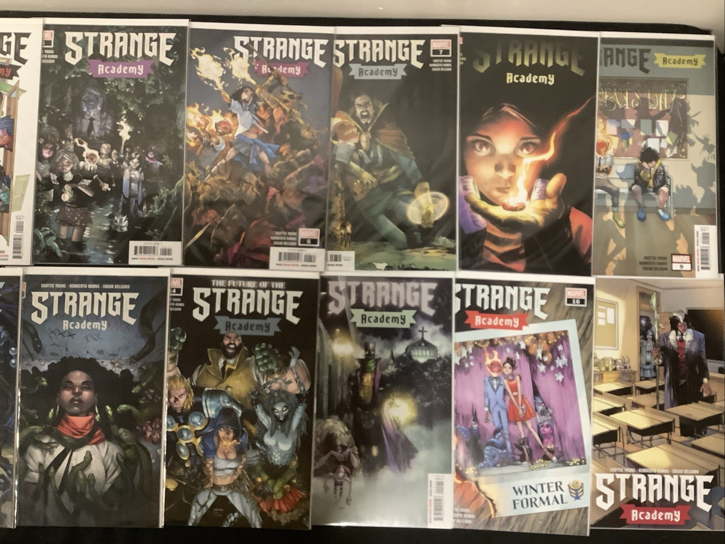 Strange Academy #2-17 Comic Lot, Marvel Comics, 1st App Gas Lamp, Skottie Young
