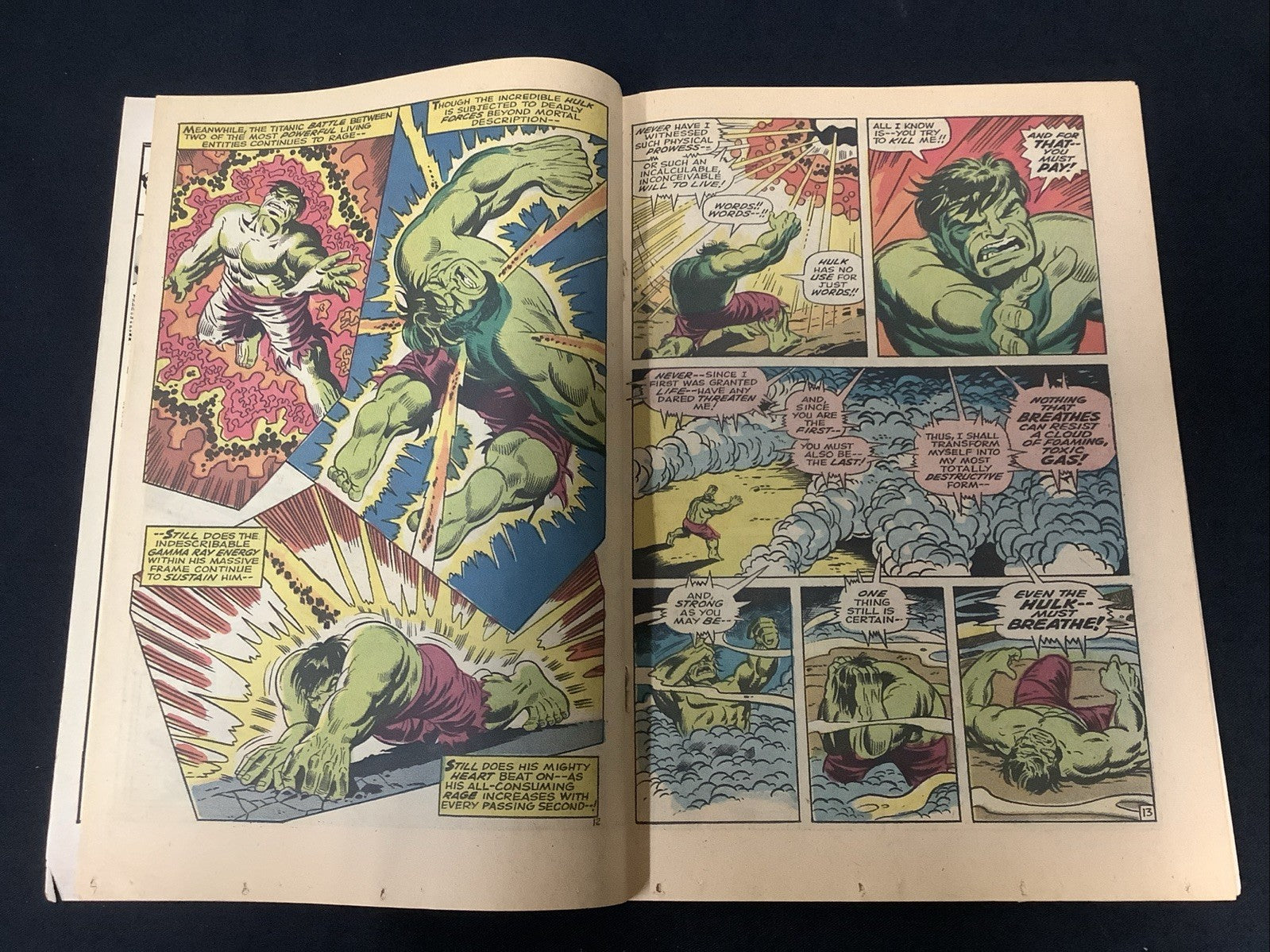 The Incredible Hulk #112 (Marvel Comics Feb 1969) F+ (6.5) Stan Lee/Herb Trimpe