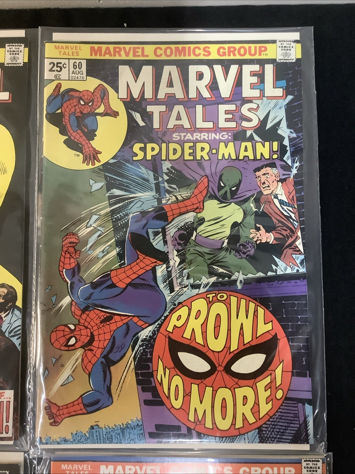 Marvel Tales #59-64 Comic Lot, Reprints The Night Of The Prowler, Lee/Buscema