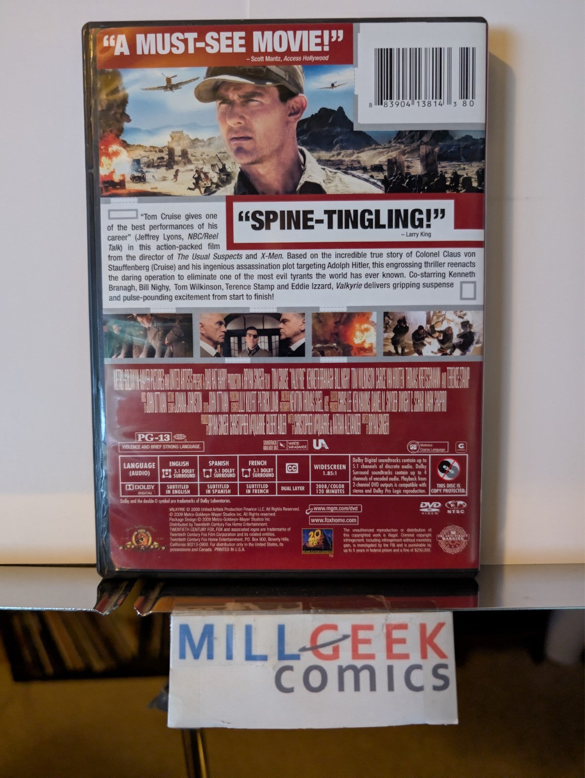 Valkyrie / Windtalkers, 2 Movie Set (DVD) Like New-JD