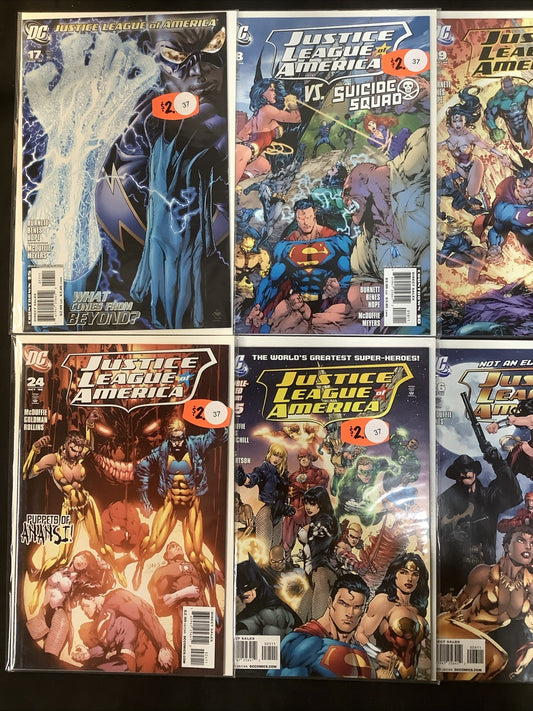 Justice League of America #17-30 Comic Lot, DC Comics, Burnett/Benes/McDuffie