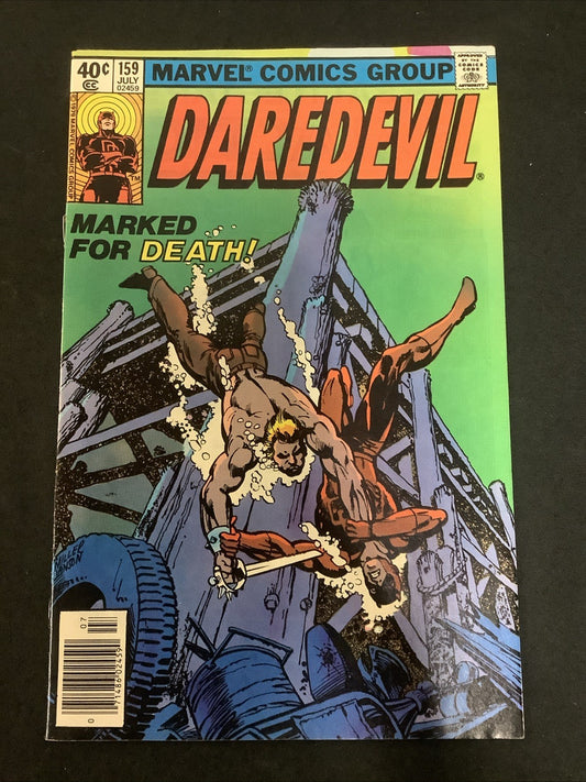 Daredevil #159 Newsstand Variant (Marvel Comics July 1979) VF/NM (9.0)