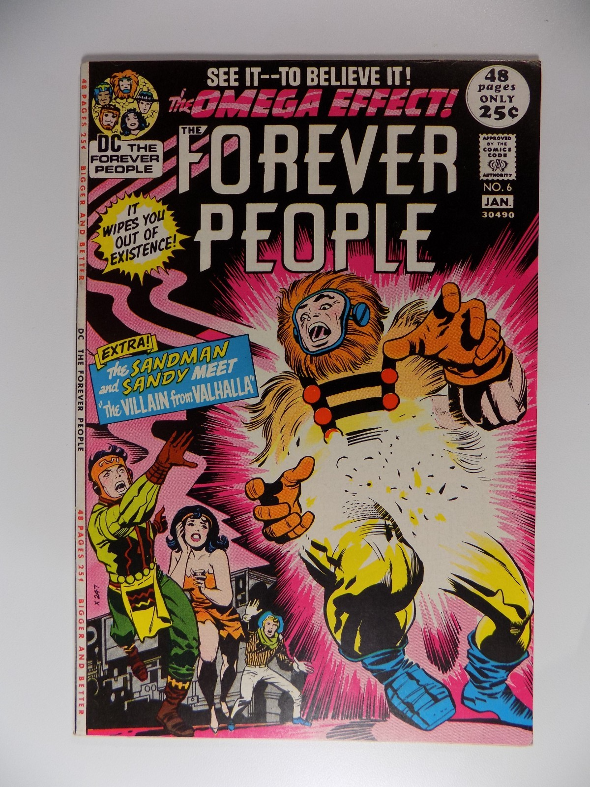 Forever People #6 DC Comic Very Fine- January 1972