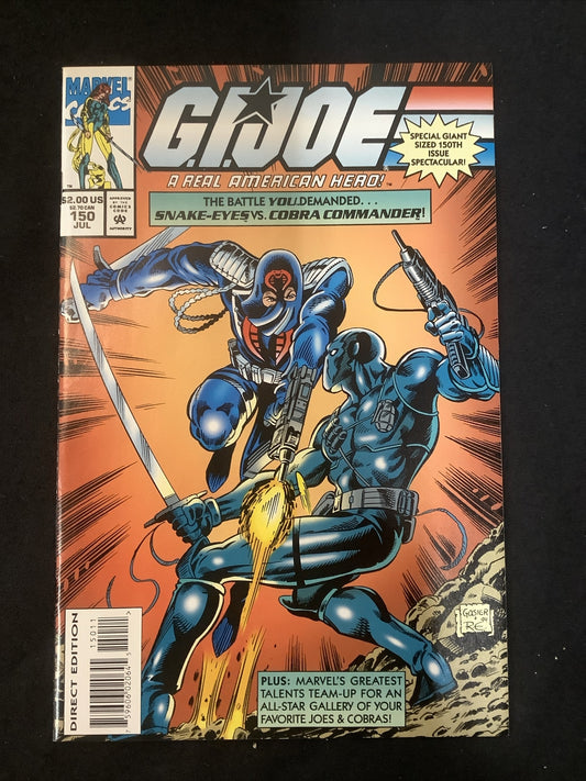 G.I. Joe: A Real American Hero #150 (July 1994) NM- (9.2) Scarce/Low Print