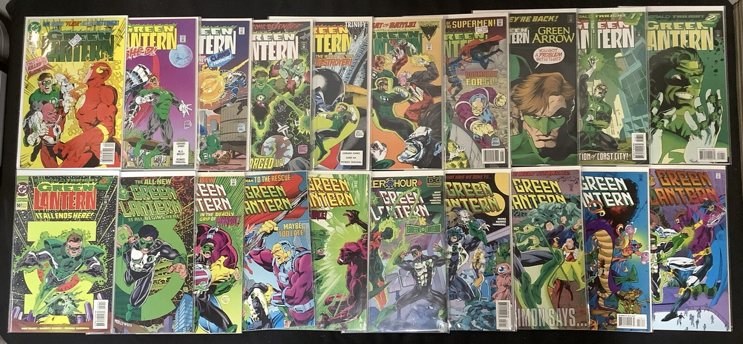 Green Lantern #0-181 + Annuals Complete Comic Set, See Description, Ron Marz, DS
