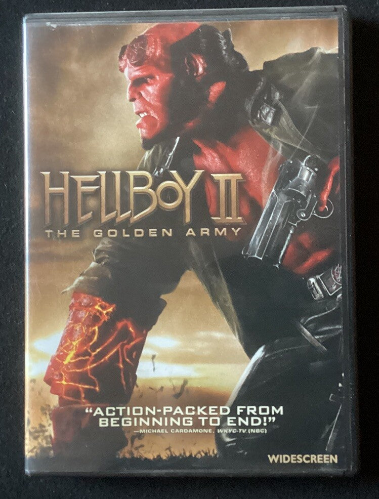 Hellboy / Hellboy II: The Golden Army - DVD, Like New -PS