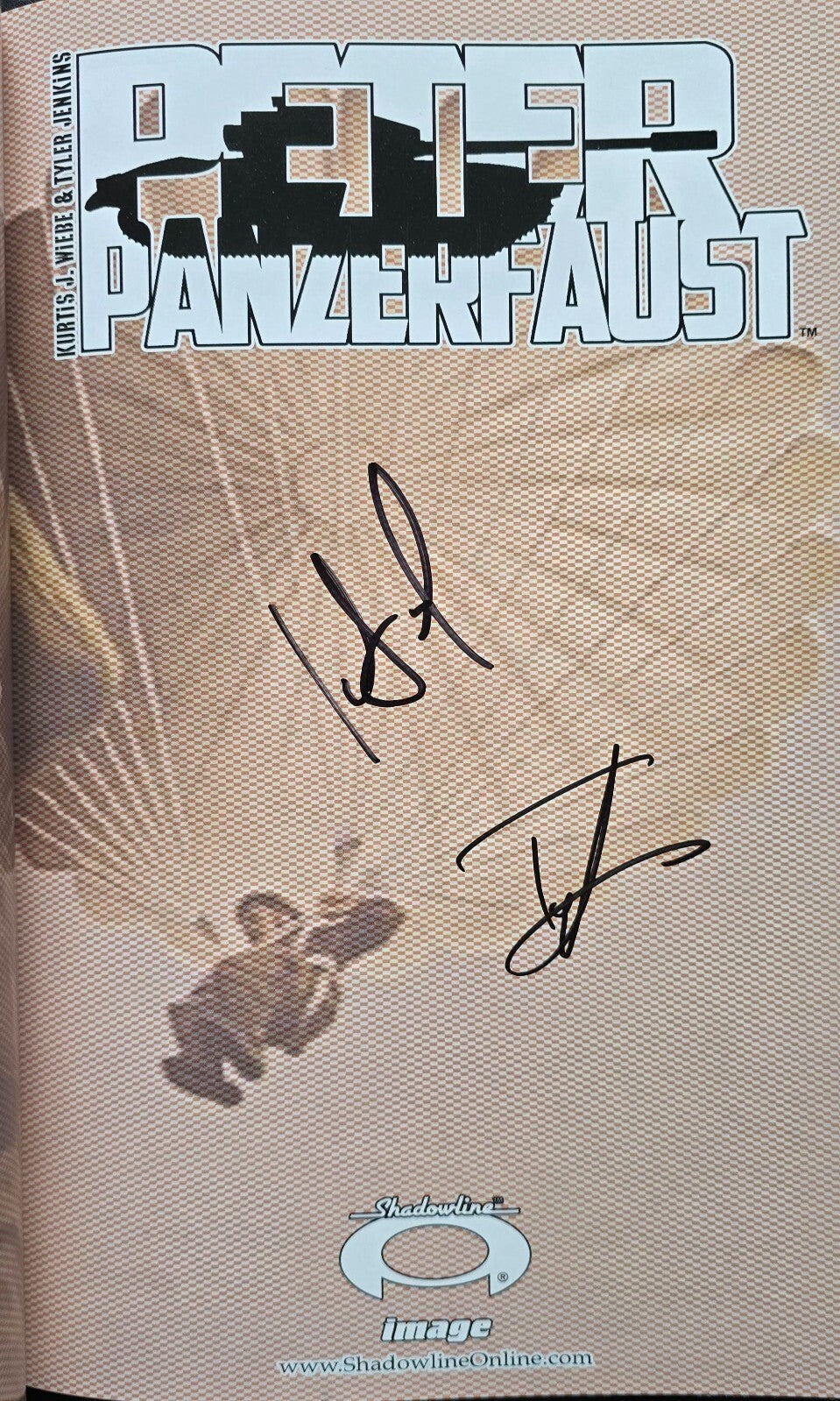 Peter Panzerfaust Lot Vol. 1-3 Wiebe/Jenkins (2x SIGNED with sketch! 2013-2014)