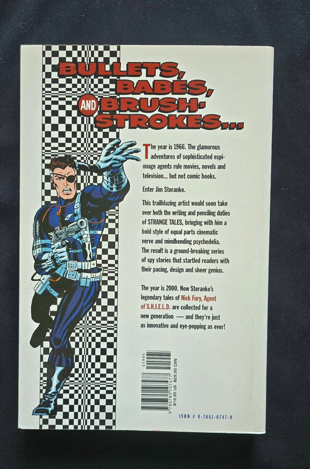 Nick Fury, Agent of S.H.I.E.L.D. - Steranko - Psychedelic 60s! (1st Ed SC 2000)