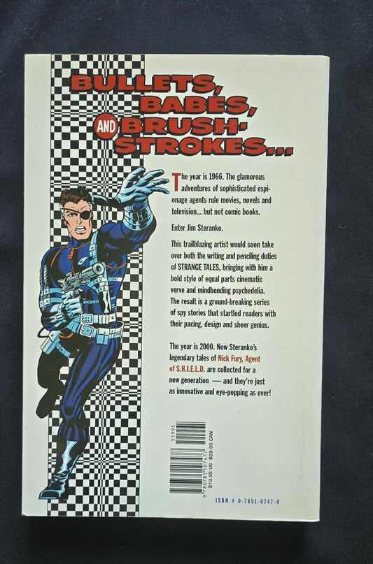 Nick Fury, Agent of S.H.I.E.L.D. - Steranko - Psychedelic 60s! (1st Ed SC 2000)