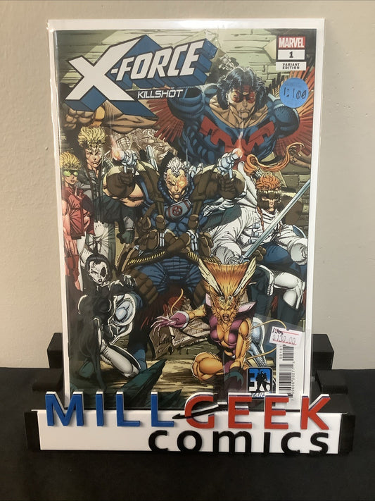 X-Force: Killshot #1 (Marvel) Rob Liefeld “Hidden Gem” 1:100 Variant Cover