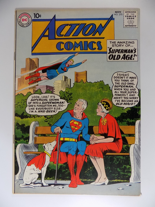 Action #270 DC Comic Very Fine- November 1960