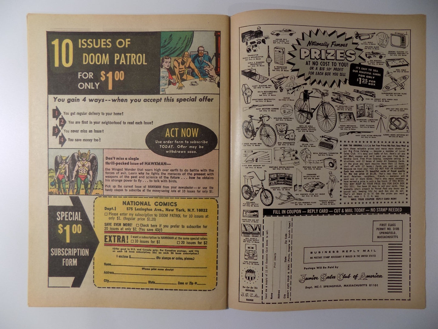 Doom Patrol #94 DC Comic March 1965 Fine-