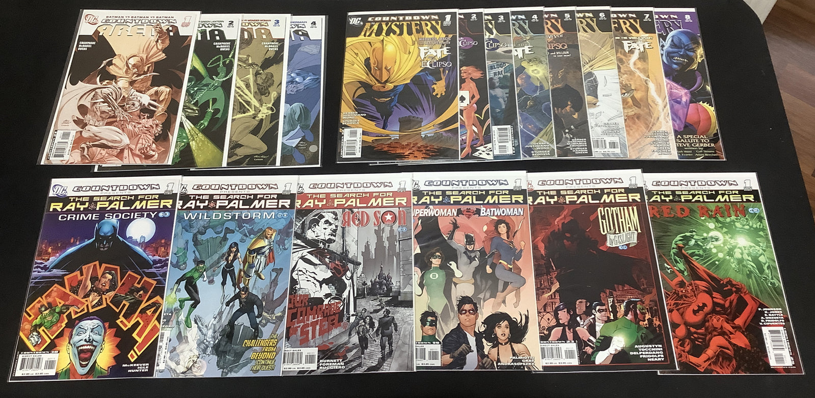 DC Comics: Countdown Bundle, Arena #1-4, Countdown To Mystery #1-8, Ray Palmer