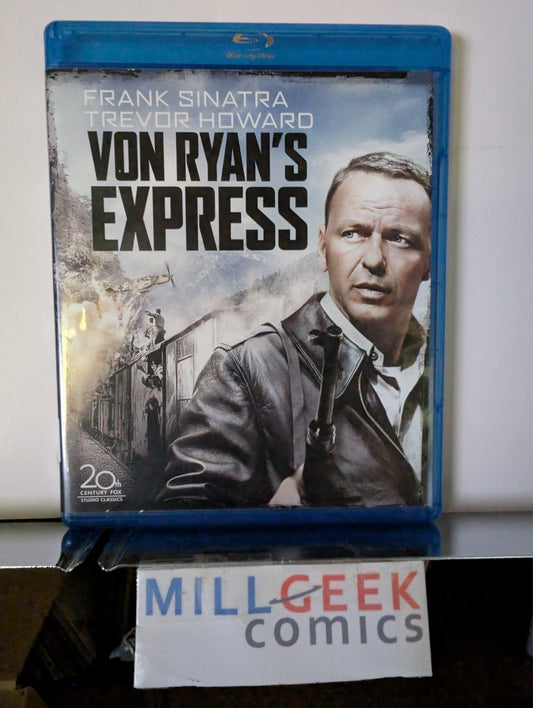 Von Ryan's Express, Frank Sinatra, RARE OOP (Blu-Ray) Like New -JD