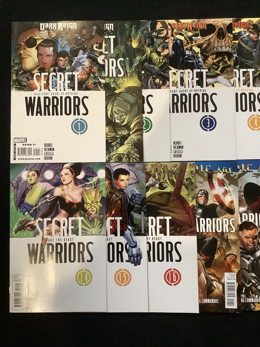 Secret Warriors #1-26 + #2 Second Print Comic Lot, New Madame Hydra, Hickman