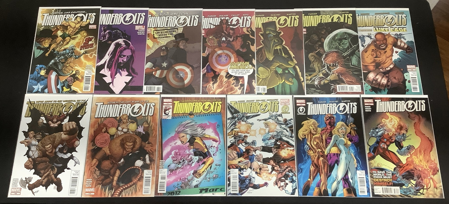 Thunderbolts #163-174 + #163.1, Marvel Comics, Dark Avengers Lead In, Parker