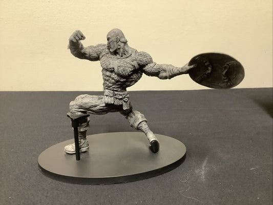 Marvel Captain America Banpresto Craneking Vinyl Figure Super Human Gray RARE
