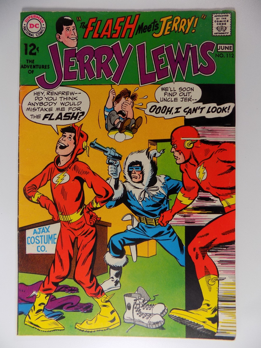 Jerry Lewis #112 DC Comic June 1969 Very Fine-