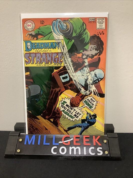 Strange Adventures #212 (DC Comics May-June 1968) F+ (6.5) Neal Adams, Deadman