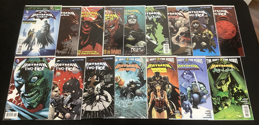Batman And Robin #17-40 + Annuals #1-3, New 52, HellBat Armor, Carrie Kelley, DC