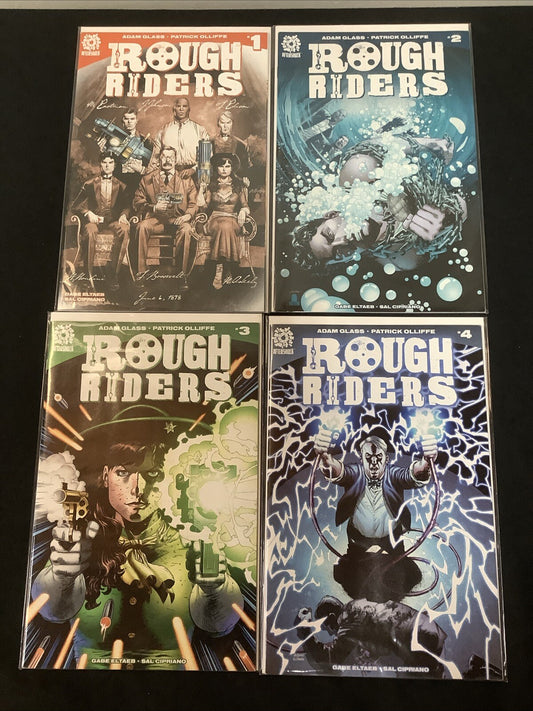 Rough Riders #1-4 Comic Lot, Aftershock Comics, Adam Glass/Patrick Olliffe