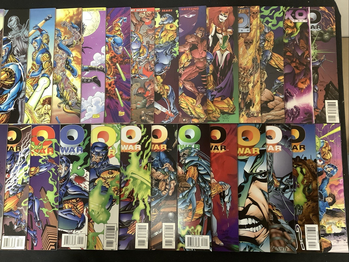 X-O Manowar #0-68 + Annual #1 Complete Comic Series, Valiant, 1st Shadowman