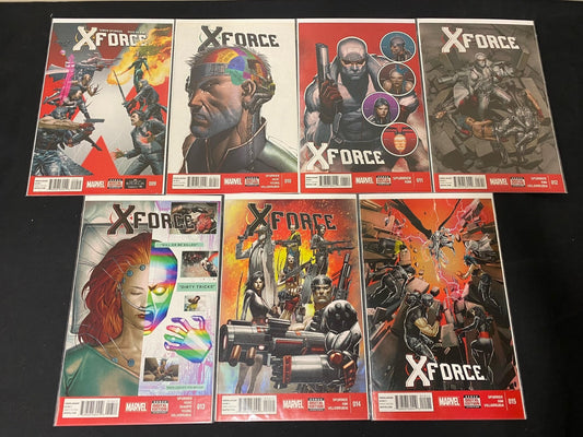 X-Force (2014-2015) #1-15 comic lot Marvel
