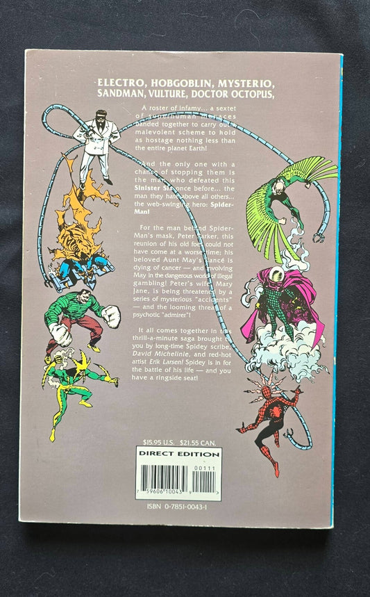 Spider Man: The Return of the Sinister Six TPB(1st Print, Nov. 1994)