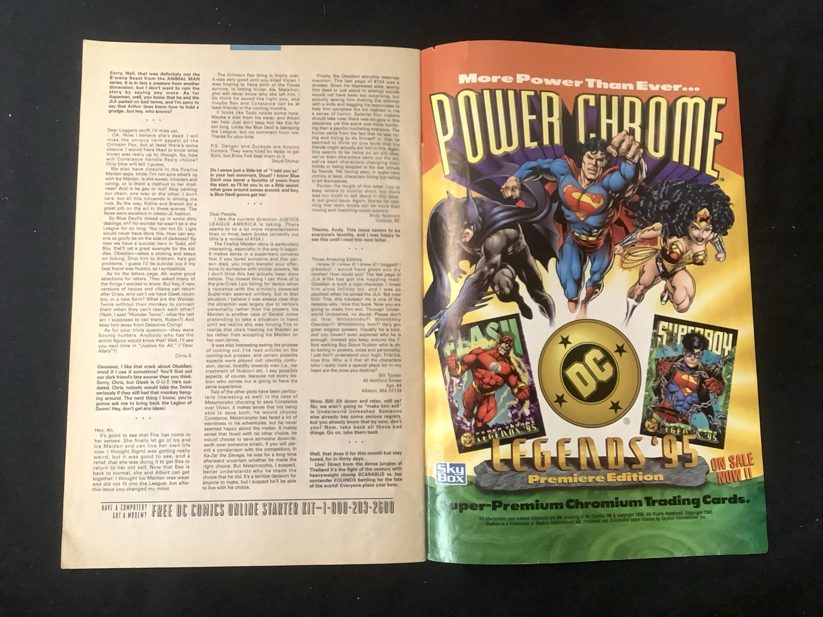 Justice League America #107 (1996) VG/F (5.0) DC Universe Label Variant, Scarce