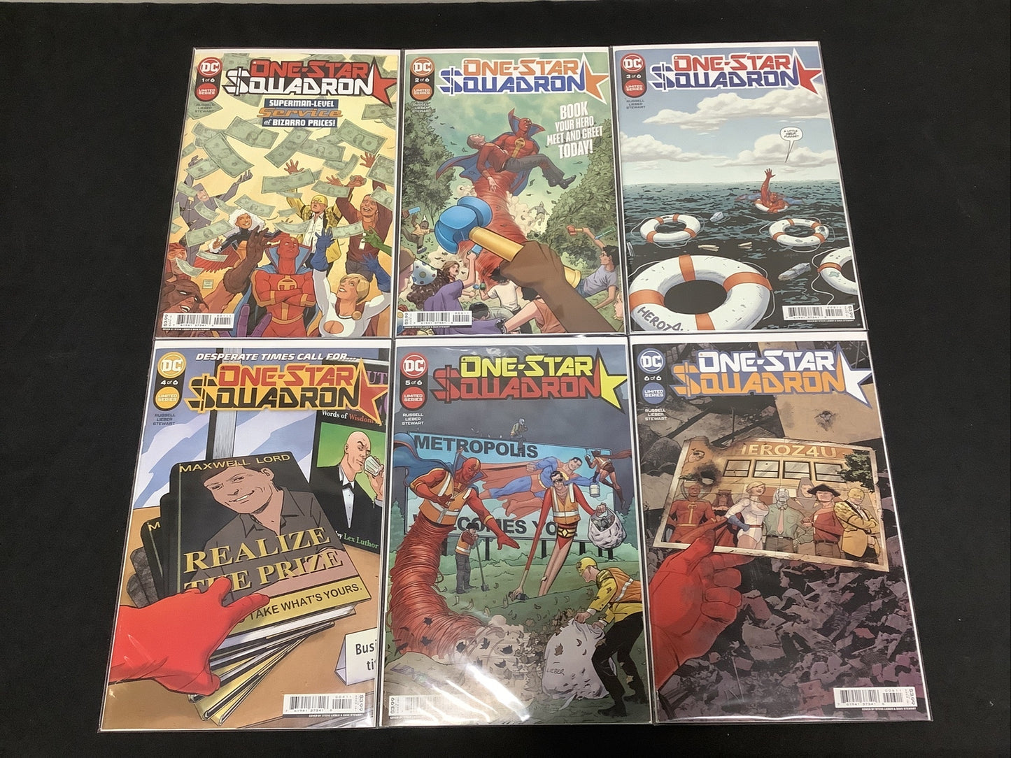 One-Star Squadron #1-6 Complete DC Series 2021 Mark Russell Steve Lieber