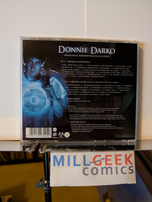 Donnie Darko / Original Soundtrack and Score, 2 CDs, UK Release, Like New -JD