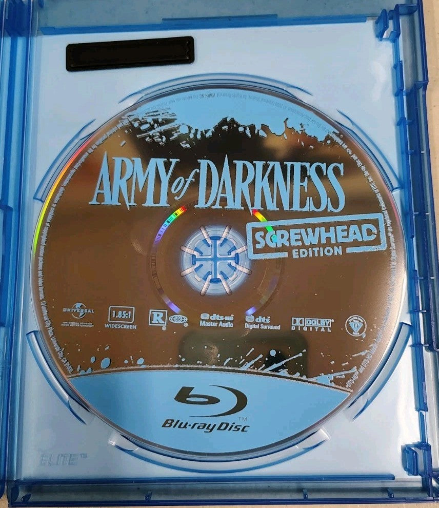 Army of Darkness (Screwhead Edition) (Blu-ray, 1992) JD
