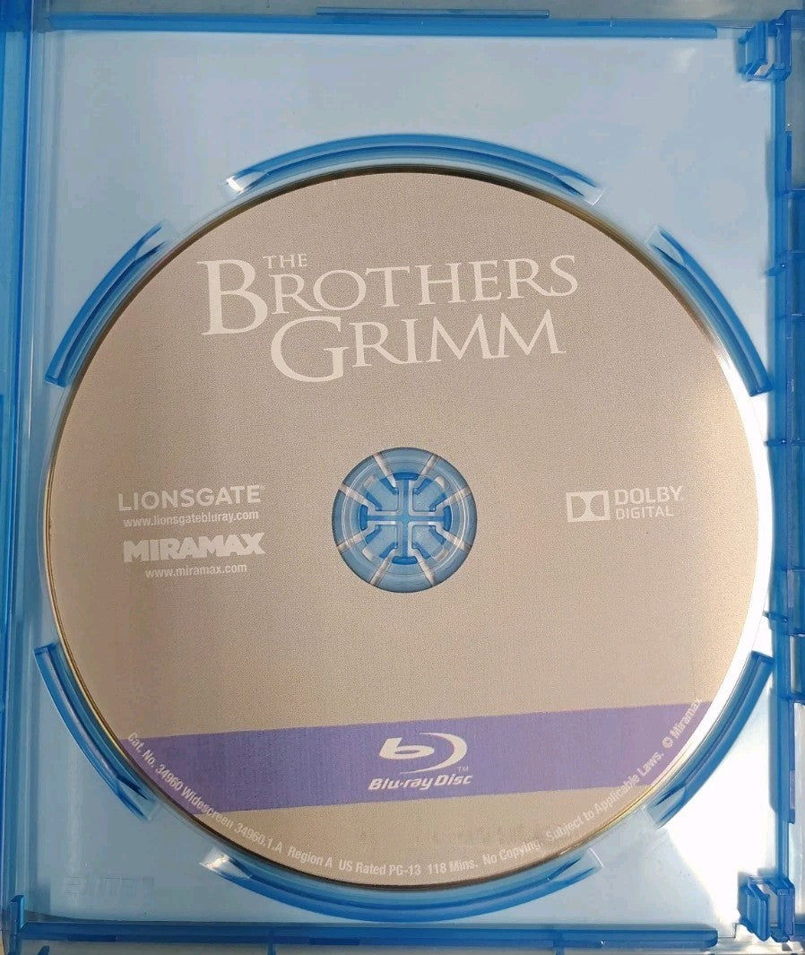 Terry Gilliam's The BROTHERS GRIMM (2005) Blu-ray Heath Ledger Matt Damon JD