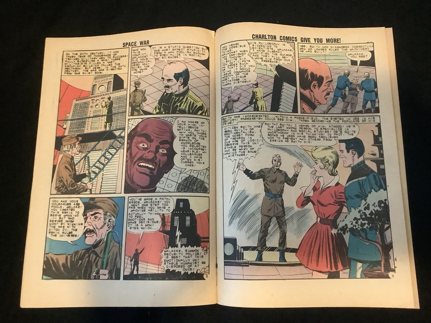 Space War #20 (Charlton January 1963) F/VF (7.0) Vince Alascia/Bill Molno